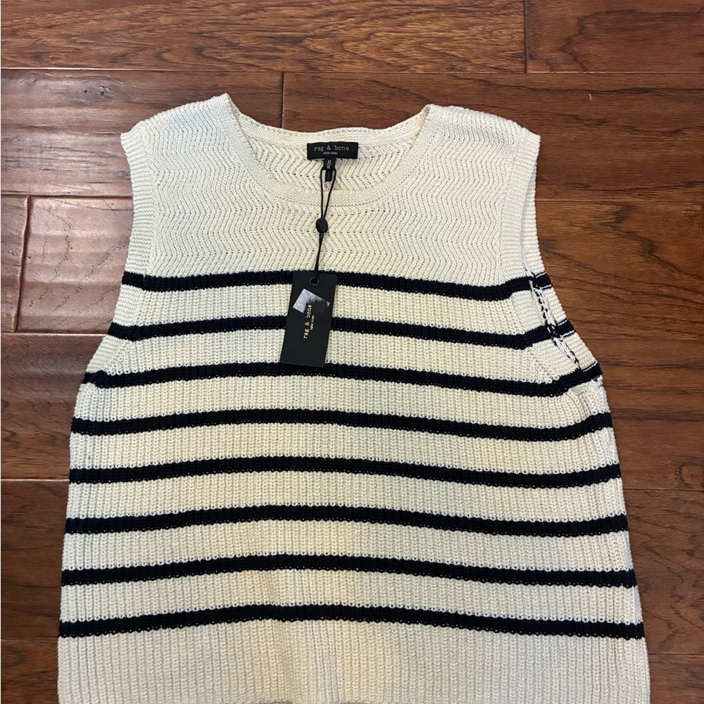 Rag & Bone Cream Knit Top